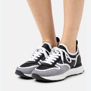 Paul Green Women’s Maddox Black And White Sneakers US Size 6.5